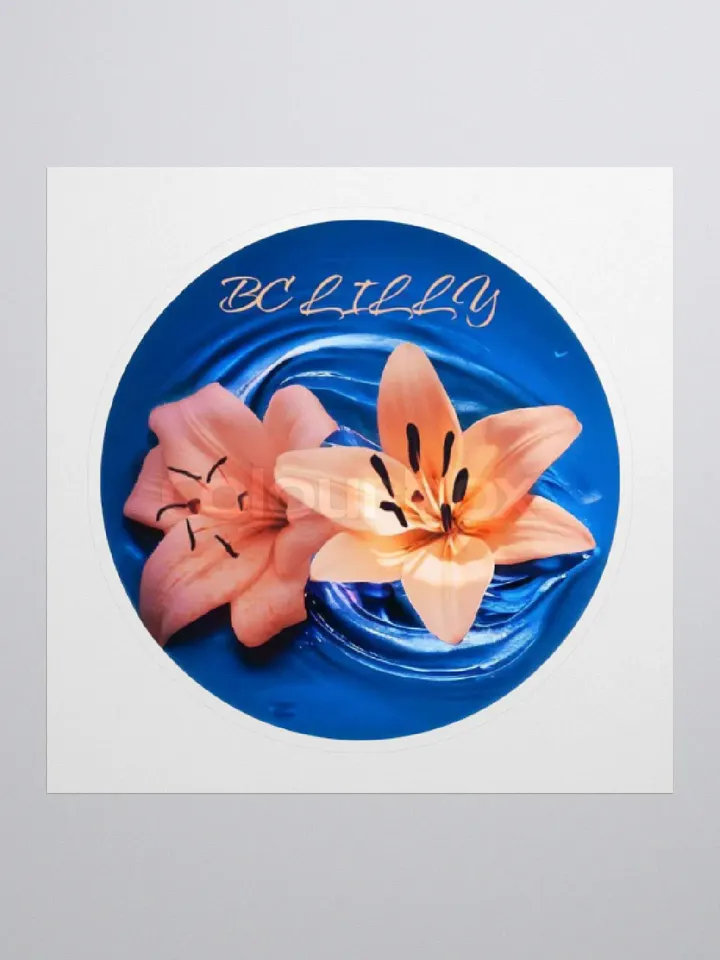 BC LILLY STICKER product image (1)