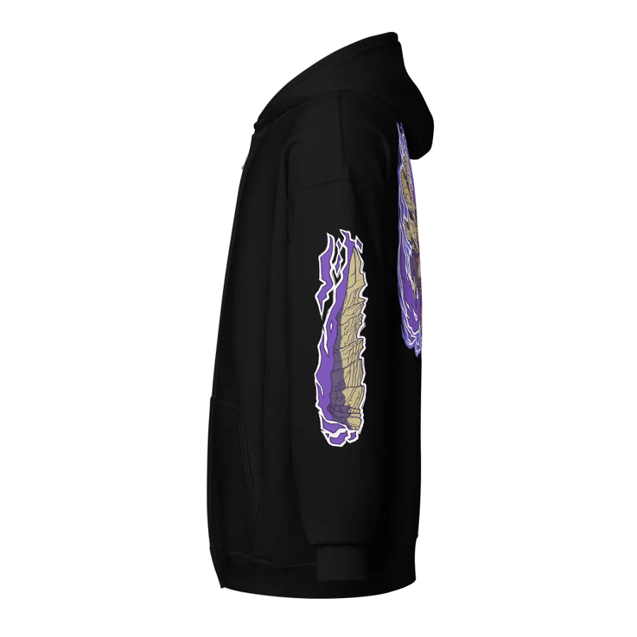 Magnamalo (Alt Design) Zip-Up Hoodie product image (2)