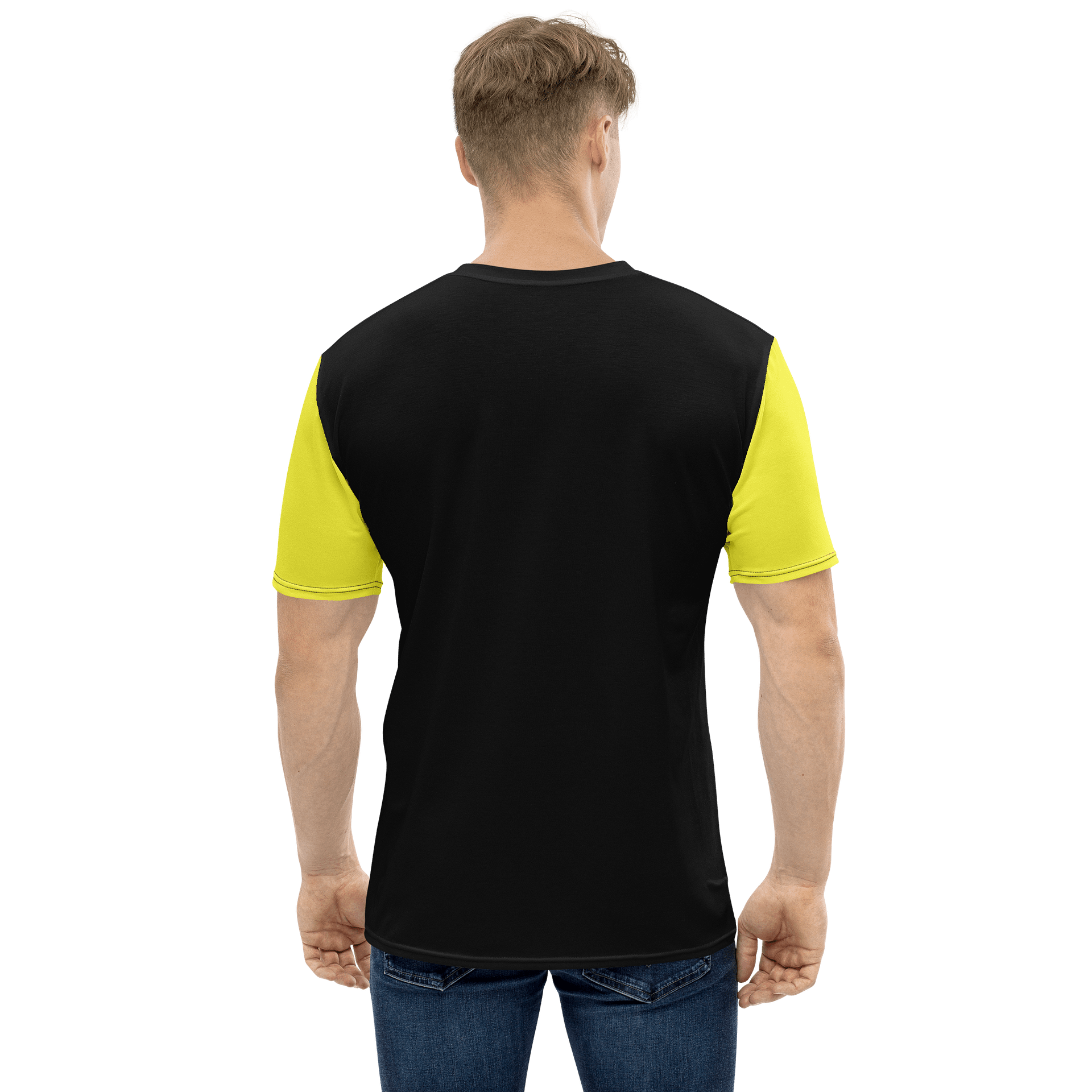A Little Bit Bad - POX All Over Short Sleeve (Yellow Sleeves) product image (2)