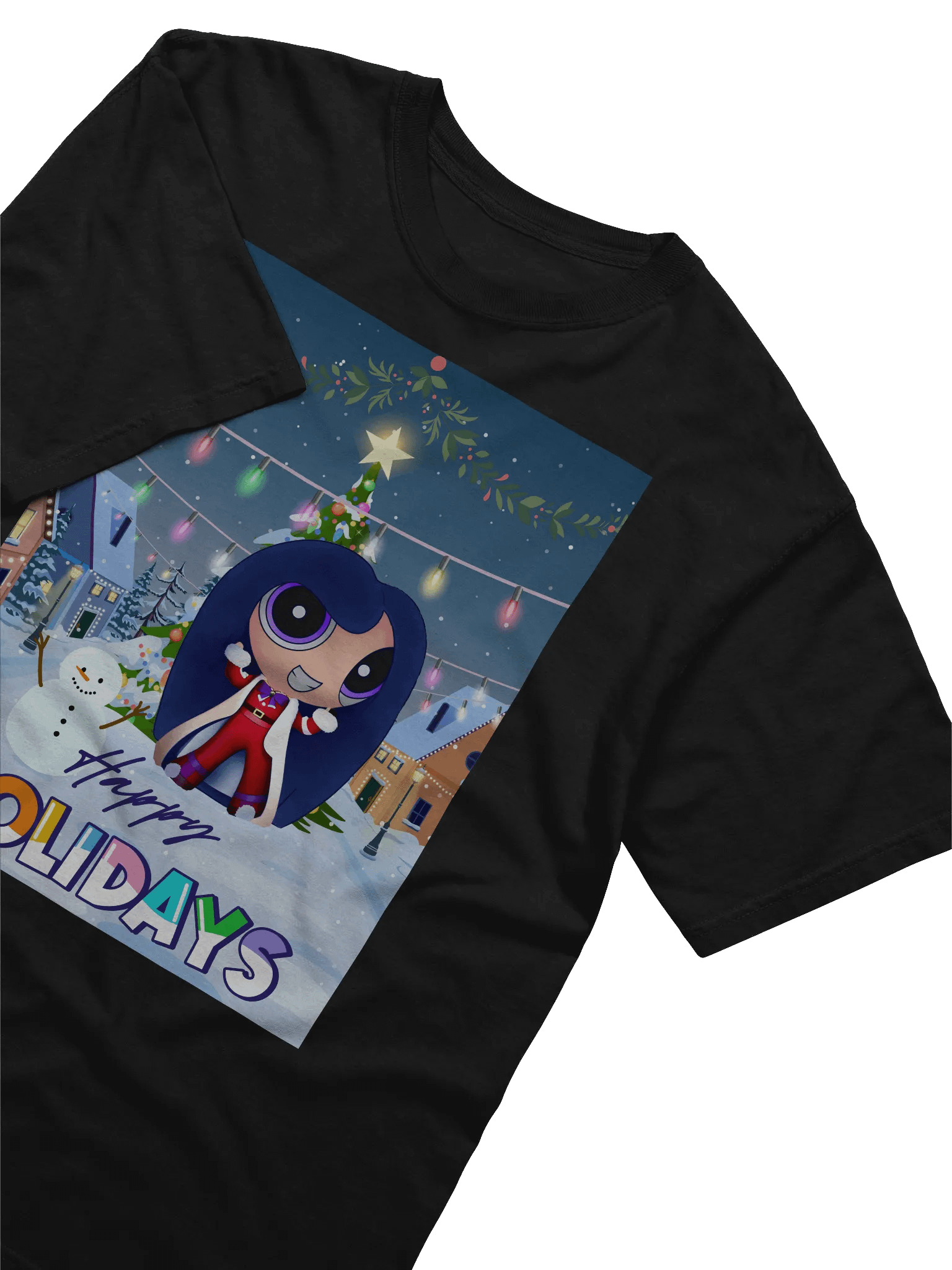 Festive Cartoon Holiday T-Shirt product image (16)