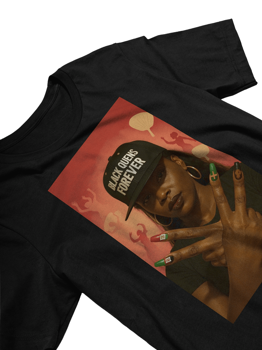 Black Queens Forever Graphic Tee product image (3)