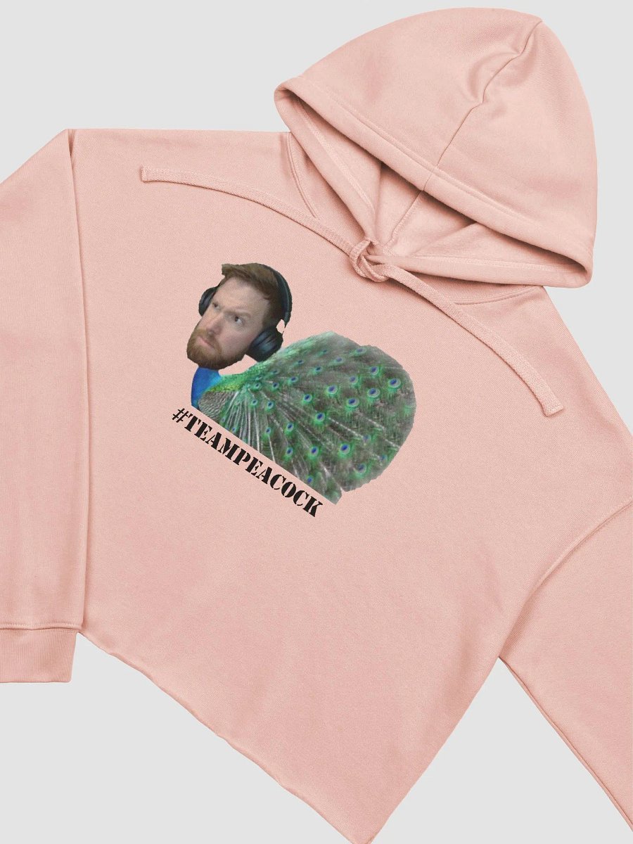 #TeamPeacock Crop Hoodie product image (6)