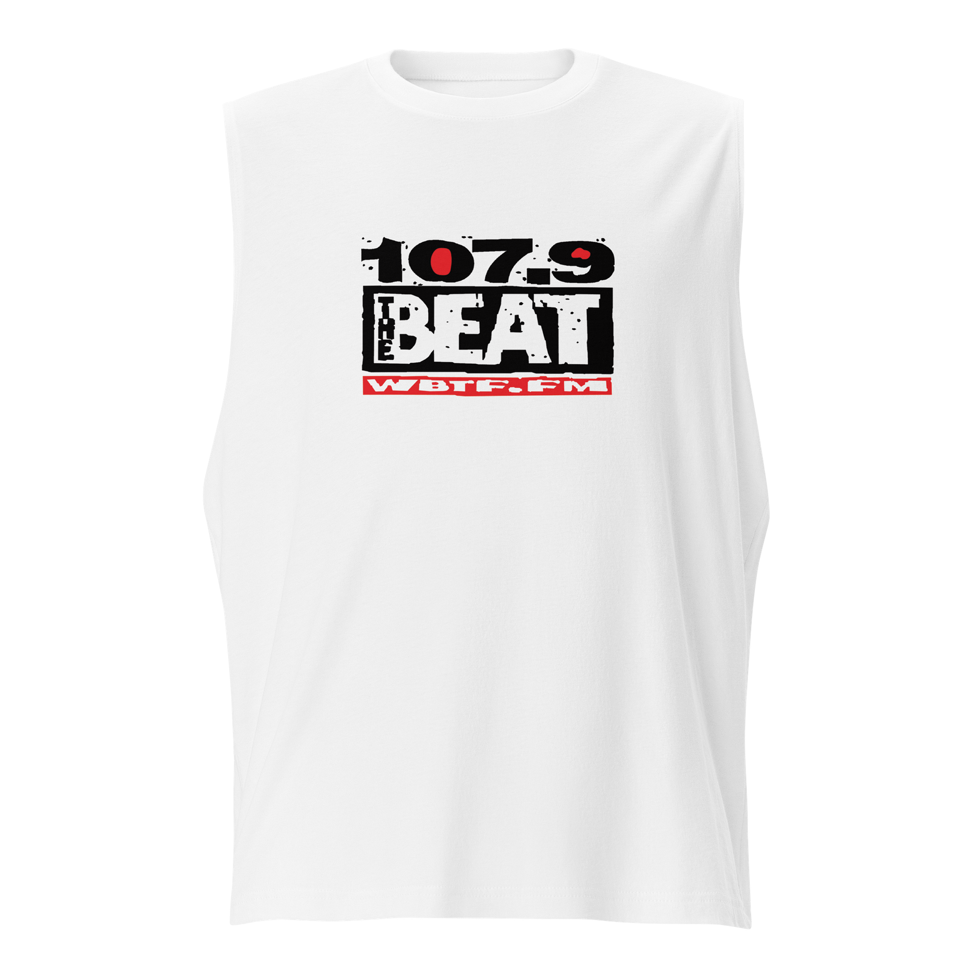 The Beat White Muscle Tank product image (1)
