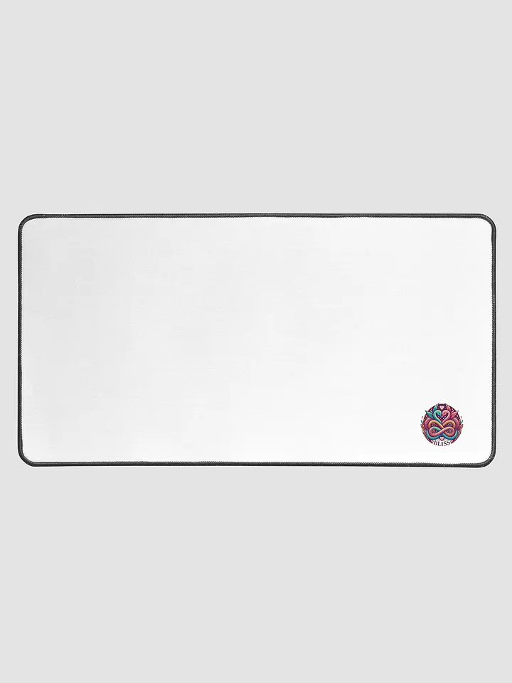 Swan Heart Bliss Desk Mat product image (1)