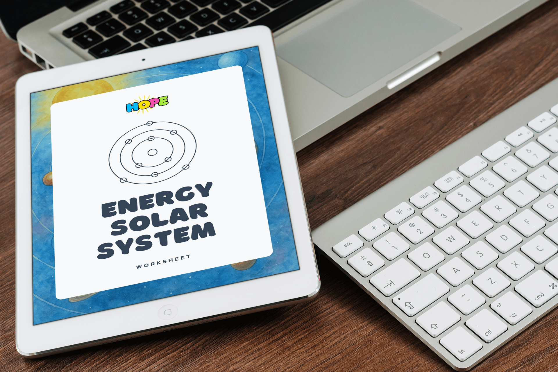 Energy Solar System Worksheet: A gentle guide to help you protect and renew your energy product image (3)
