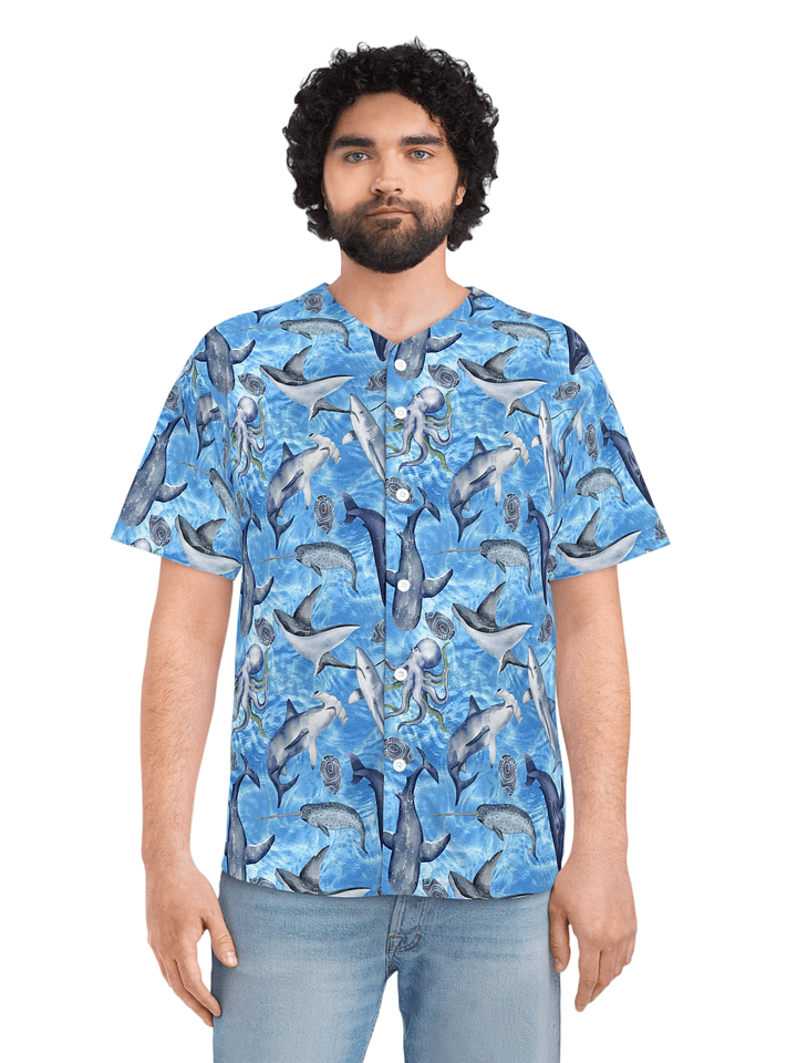 Deep Blue Sea Seamless Pattern product image (2)