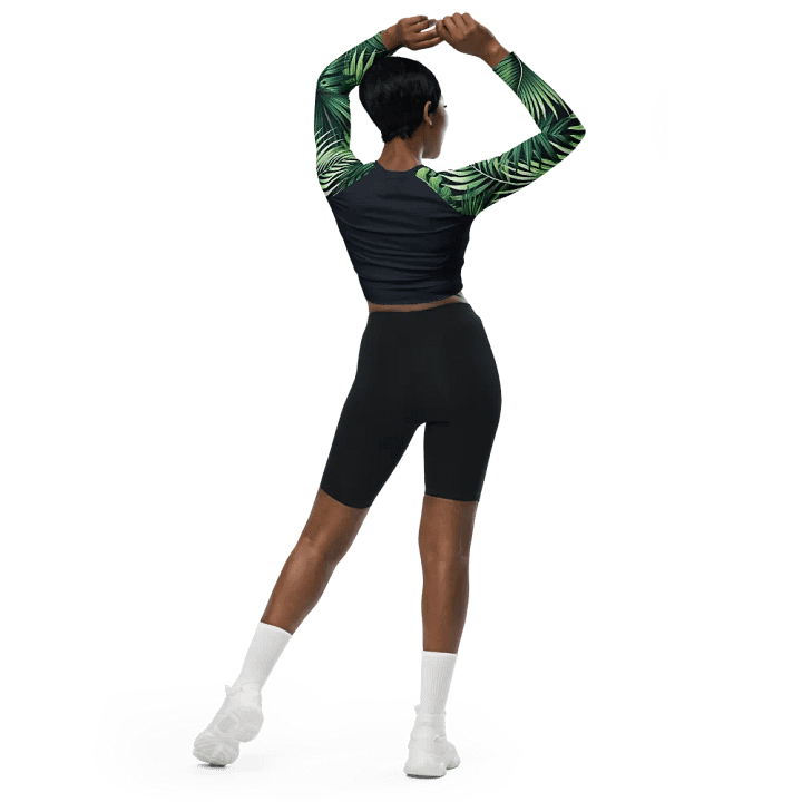 The Catalina Long Sleeve Crop Top product image (1)