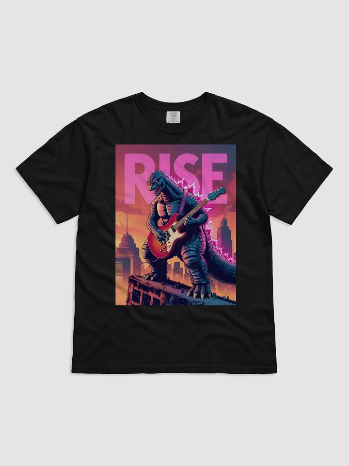 Godzilla Cyber Punk Graphic Unisex Garment-Dyed T-shirt product image (82)