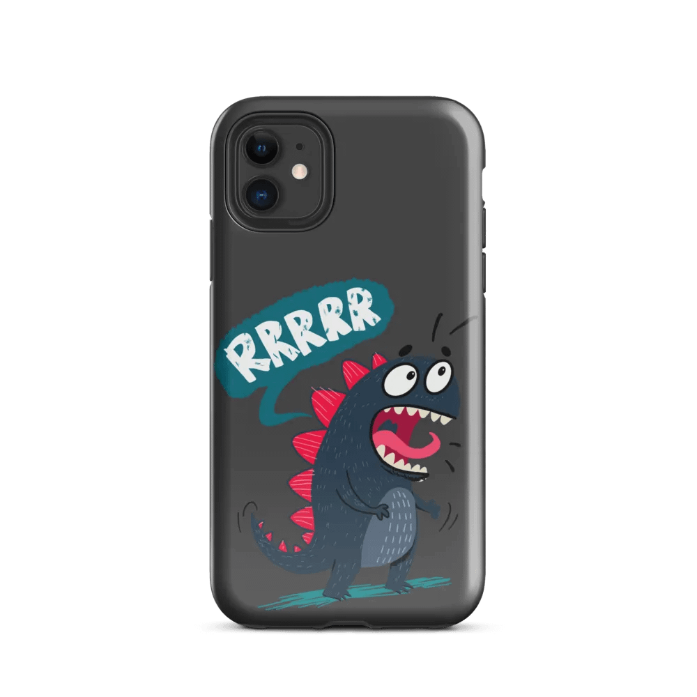 Dinosaur roaring Tough iPhone® Case product image (24)