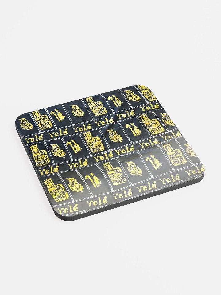 Yele Royalty Print Cork Coaster product image (2)