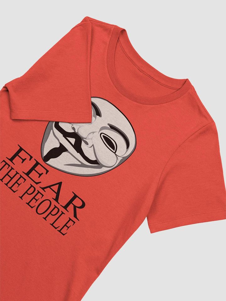 Fear The People - 02 - Black - Bella+Canvas Women's Supersoft Relaxed-fit T-Shirt product image (2)