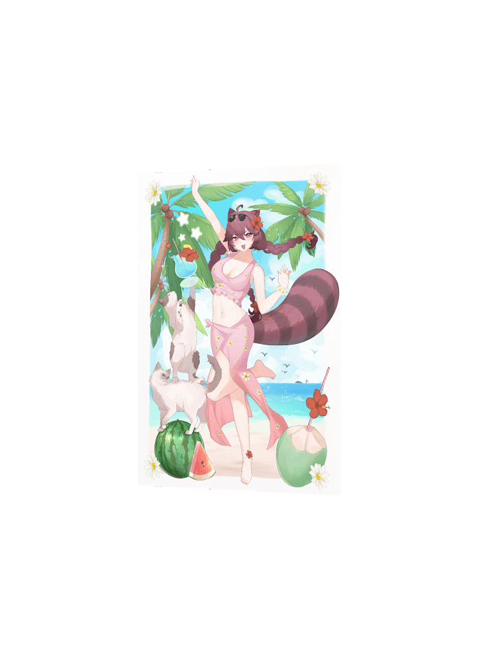 summer kiwi poster product image (2)
