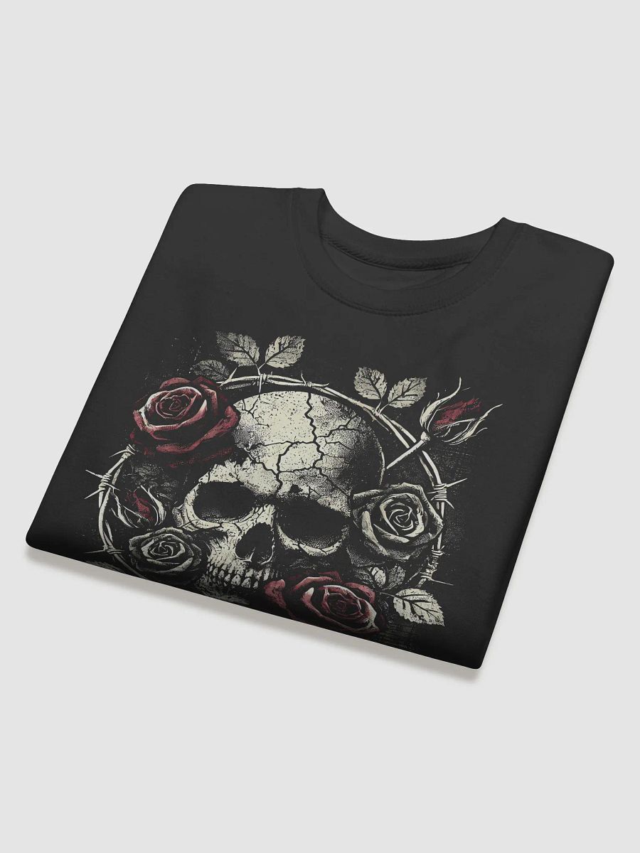 Eternal Roses Skull Sweatshirt product image (4)