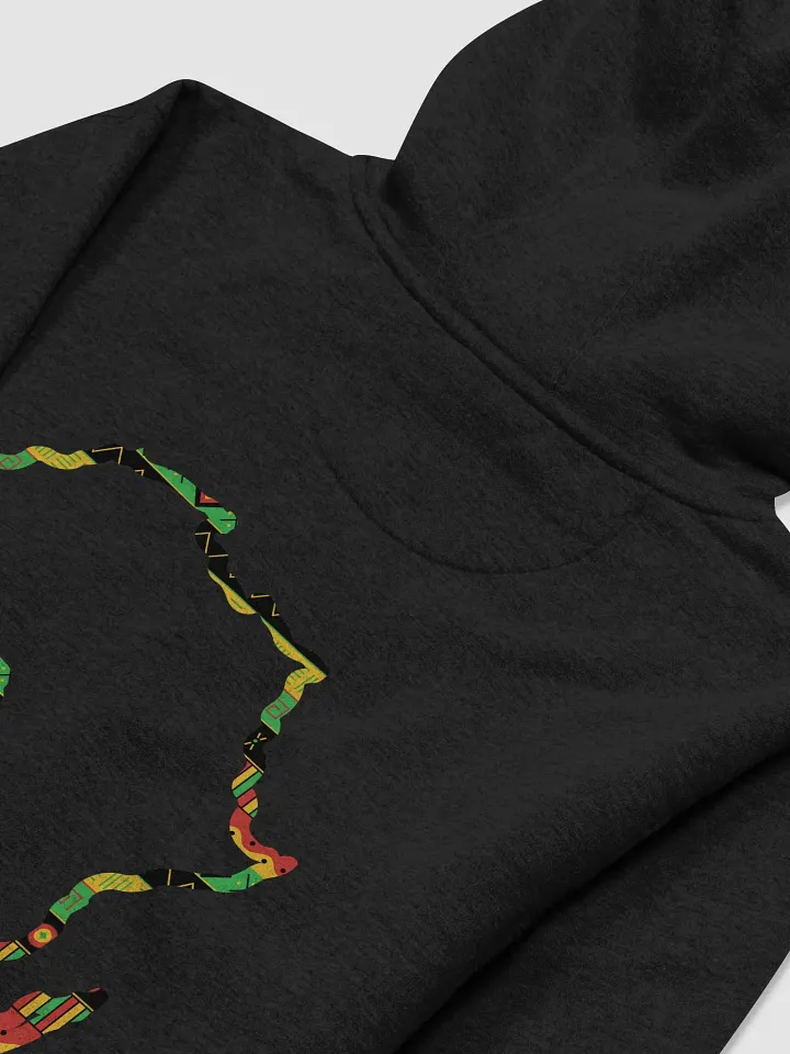 Black - Africa Outline Map Hoodie product image (1)