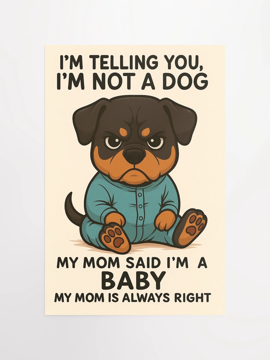 Baby Rottweiler Poster product image (10)