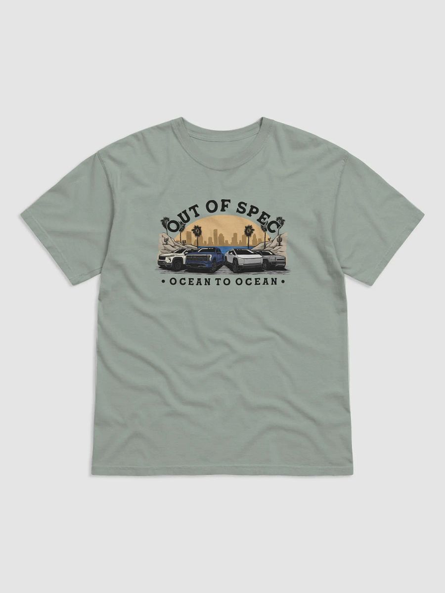 Ocean to Ocean EV Truck Race T-shirt (last chance!) product image (1)