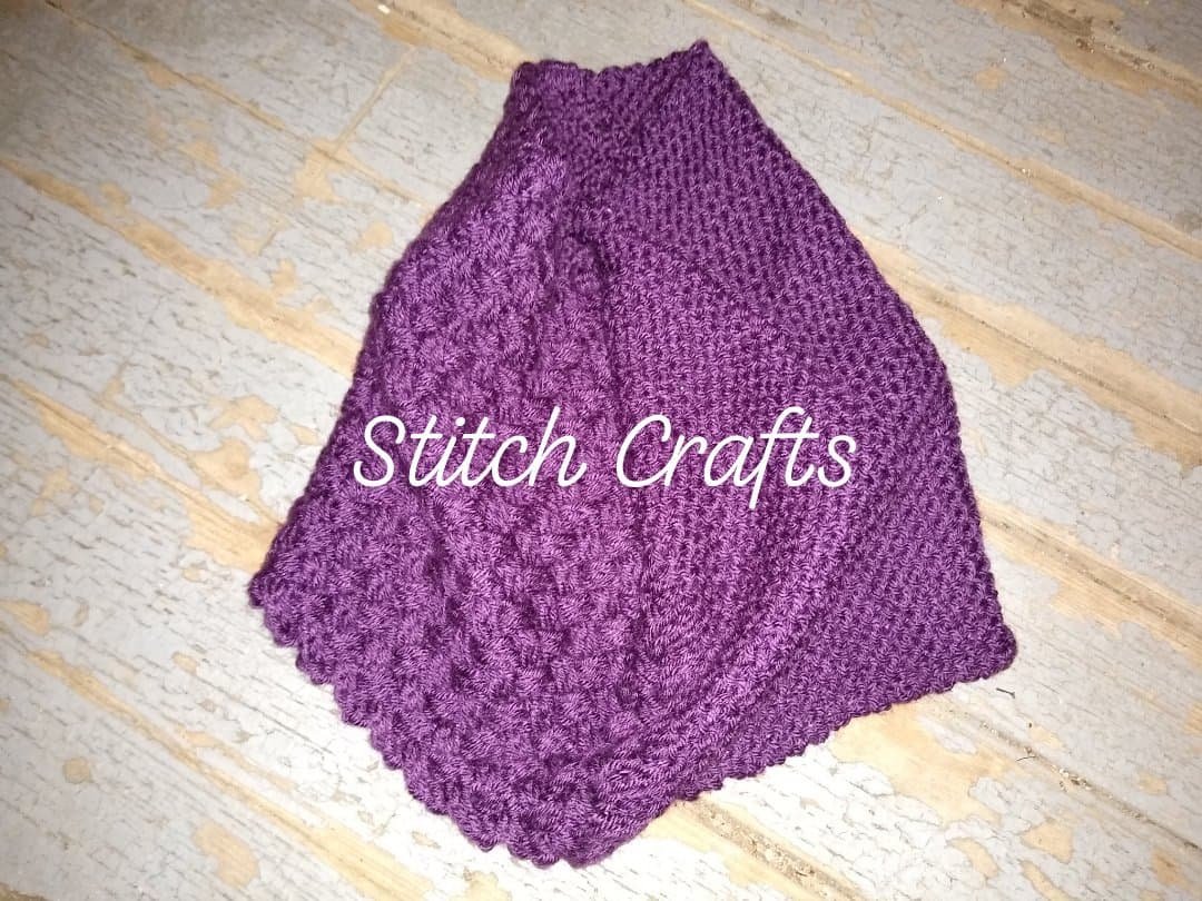 Purple Knit Cowl 🐑 product image (1)