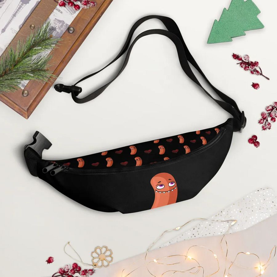 Monster Wiener 'Beast of the Belly' Fanny Bag - Black Edition product image (8)