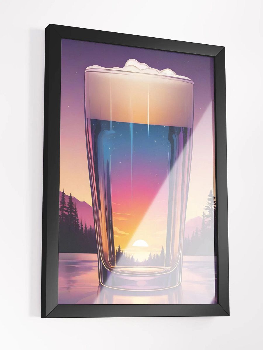 Beer Sunset Framed Poster product image (4)