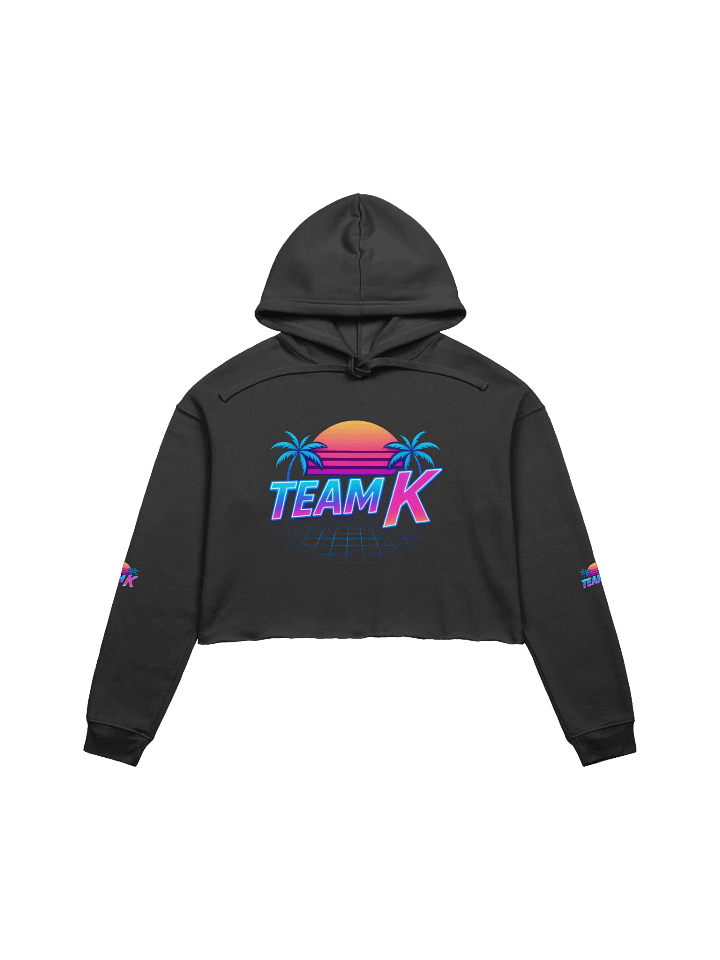 Team K 1980's Crop Hoodie product image (3)