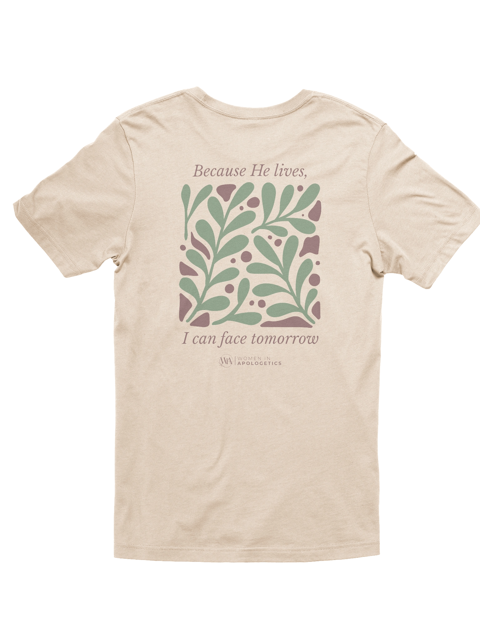 Because He Lives, I Can Face Tomorrow Super Soft T-Shirt product image (3)