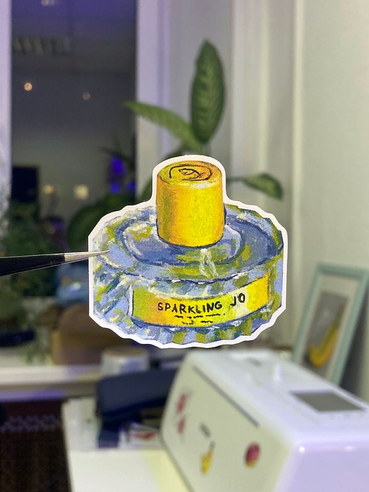 Perfume sticker product image (1)