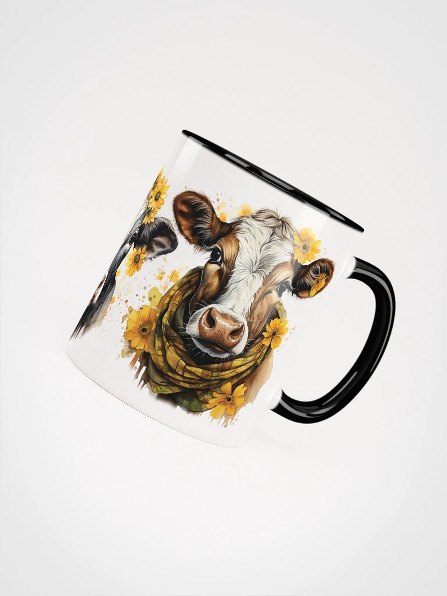 Sunflower Cow Accent Mug product image (4)