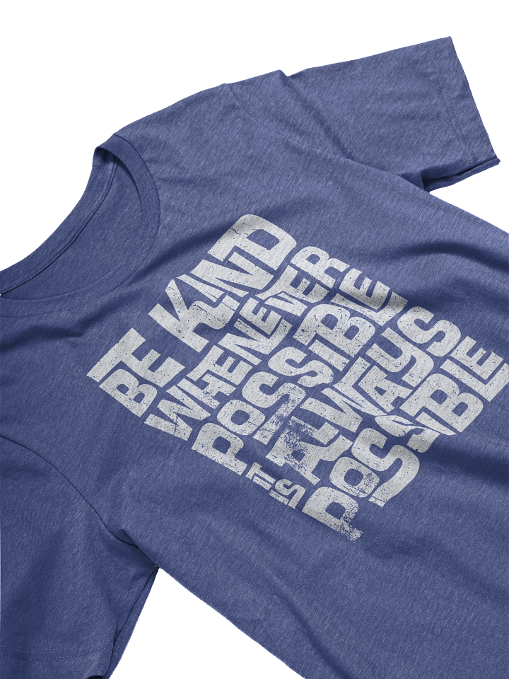 BE KIND WHENEVER POSSIBLE T-SHIRT product image (2)