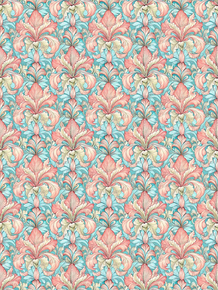 Pastel Garden Florals – Seamless Digital Paper Bundle product image (2)