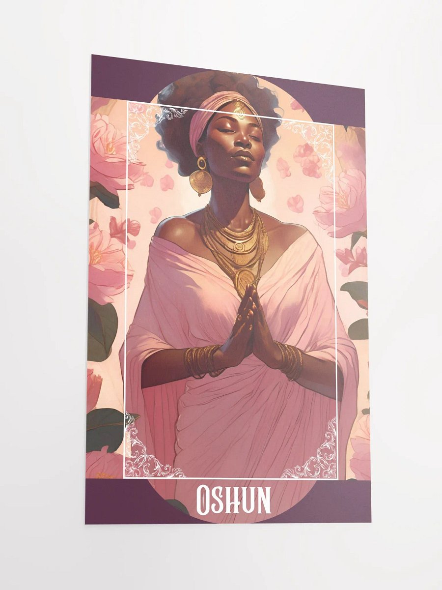 Oshun, Yoruba Goddess of Beauty altar poster product image (2)
