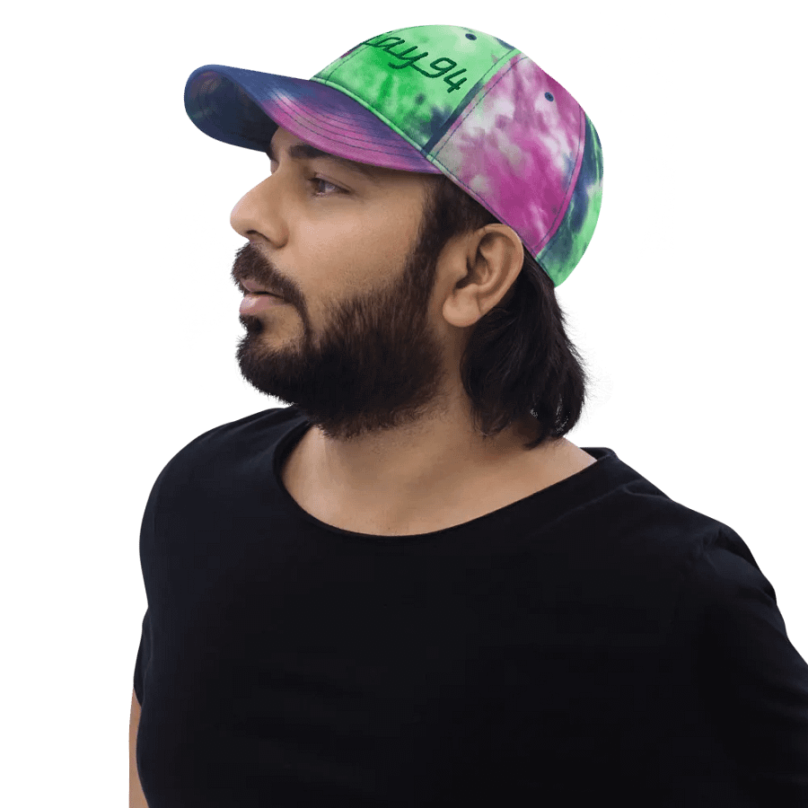 TEEEJAY94 TIE-DYE DAD HAT (PURPLE) product image (10)