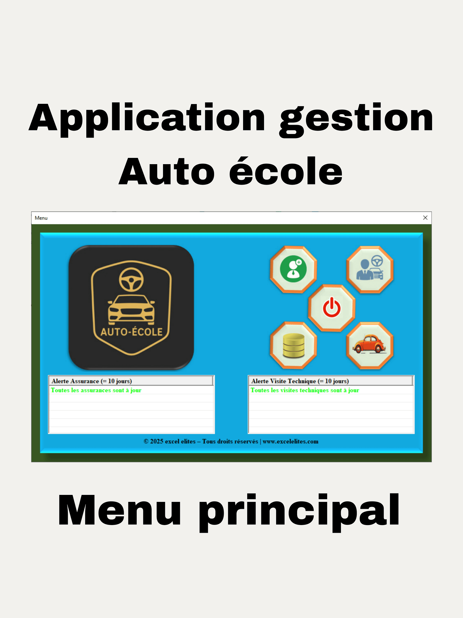Application auto école product image (1)