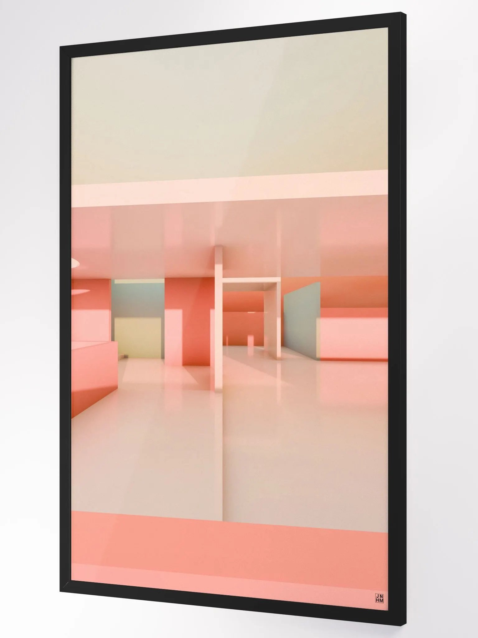 Architectural Landscape - Summer Pastel 02 24"x36" product image (3)