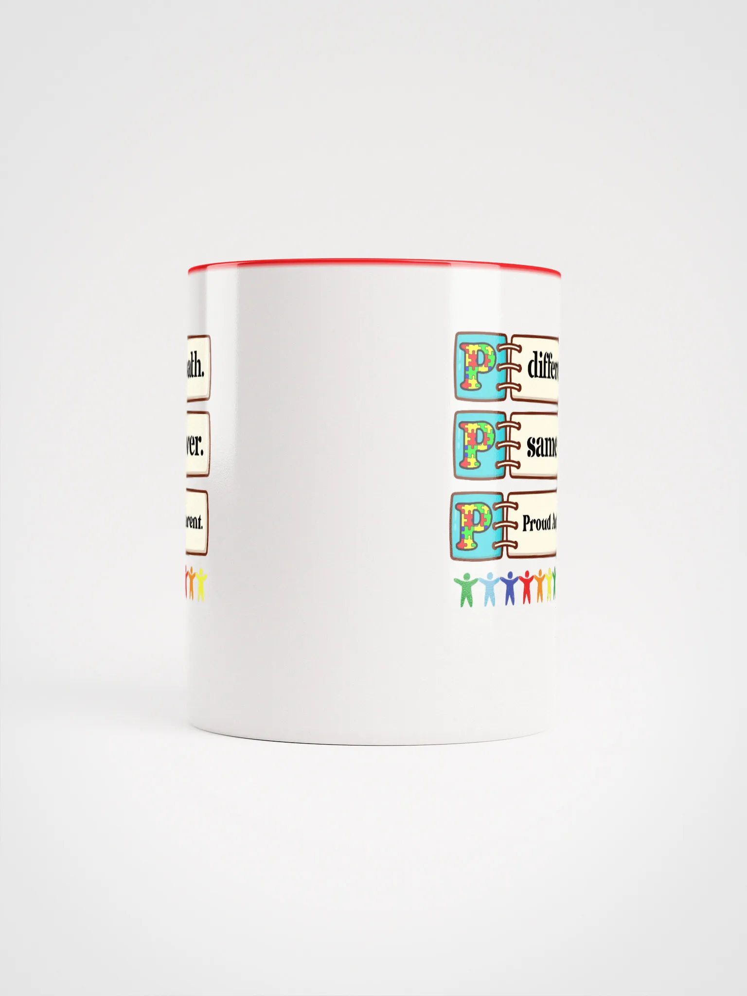 Different path'. Same Power. Proud Autism Parent Ceramic Mug. product image (5)