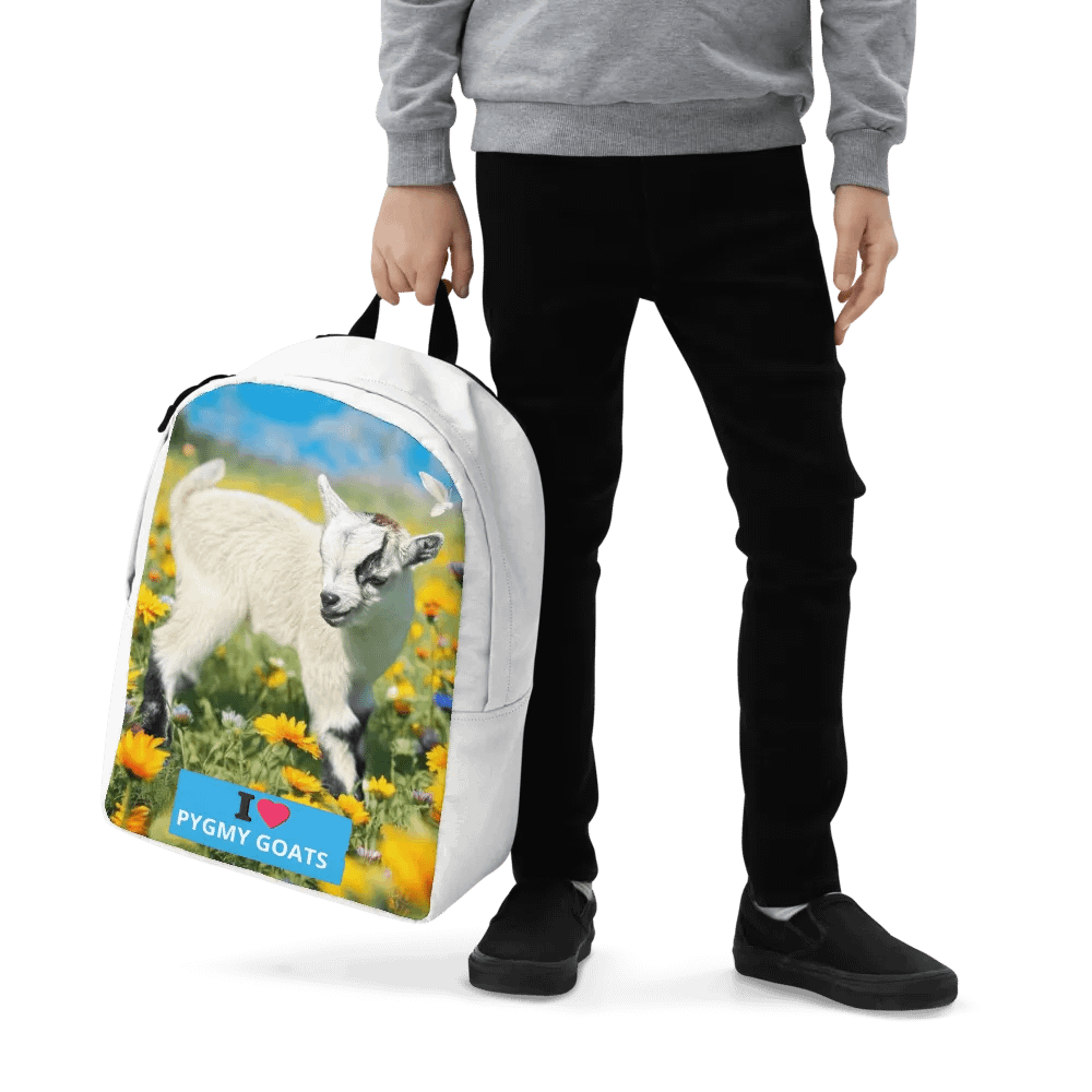 I LOVE PYGMY GOATS BACKPACK product image (8)