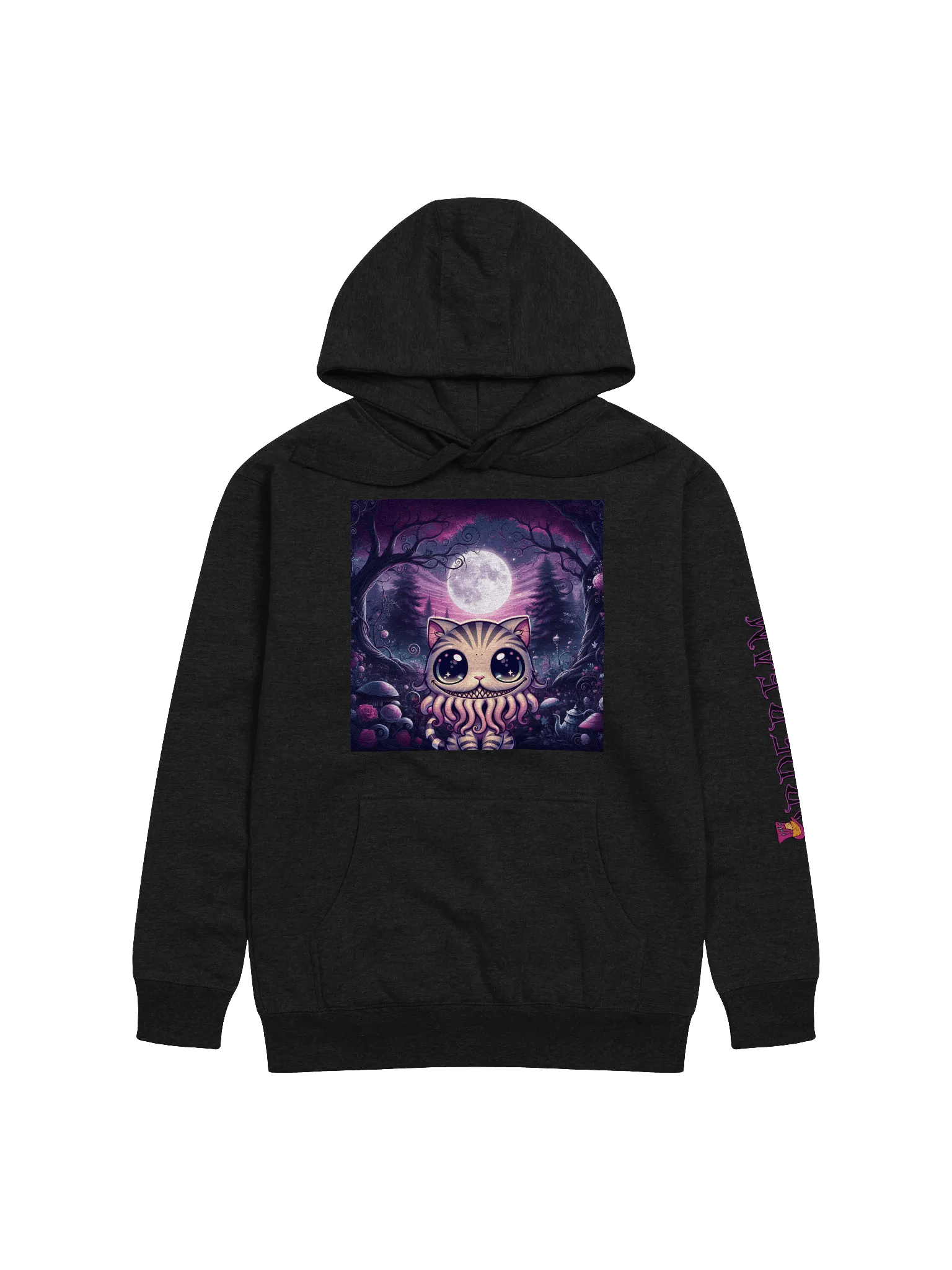 We're All Mad Here - Cheshire Cthulhucat Hoodie product image (8)