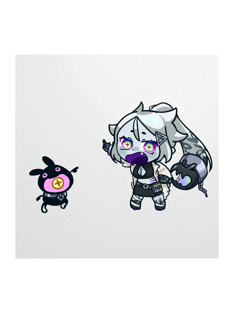POINT Sticker