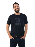 Words Are Hard Tee product image (31)