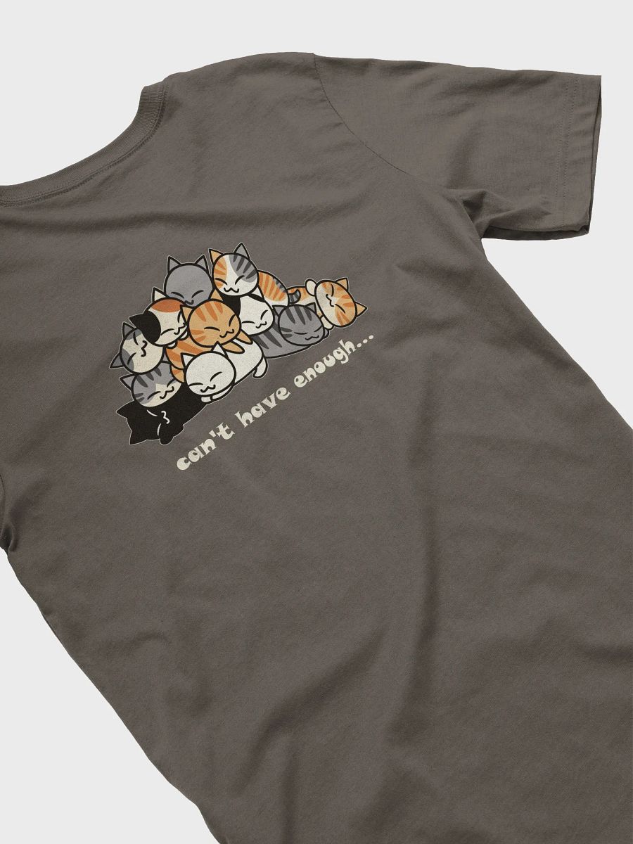 Gray and White (Off-white) Cat T-shirt product image (4)