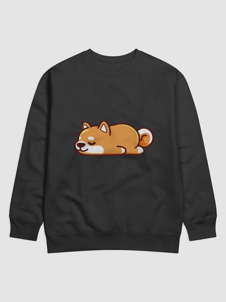 BIG sleepy shiba sweatshirt product image (5)