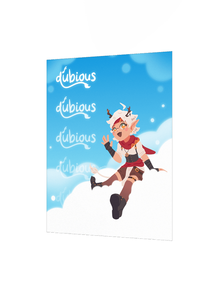"DUBIOUS SHI" Poster product image (3)