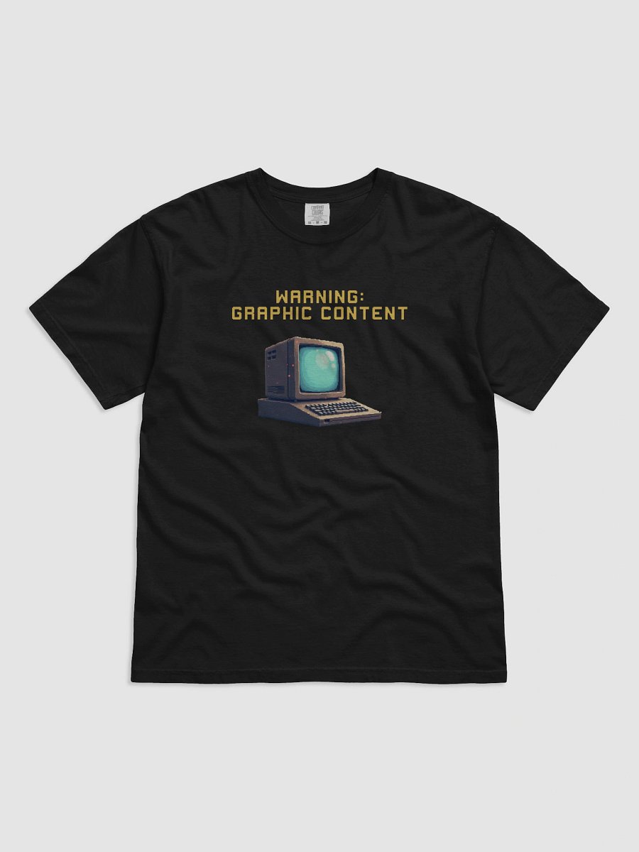 Warning: Graphic Content Unisex Tee product image (7)