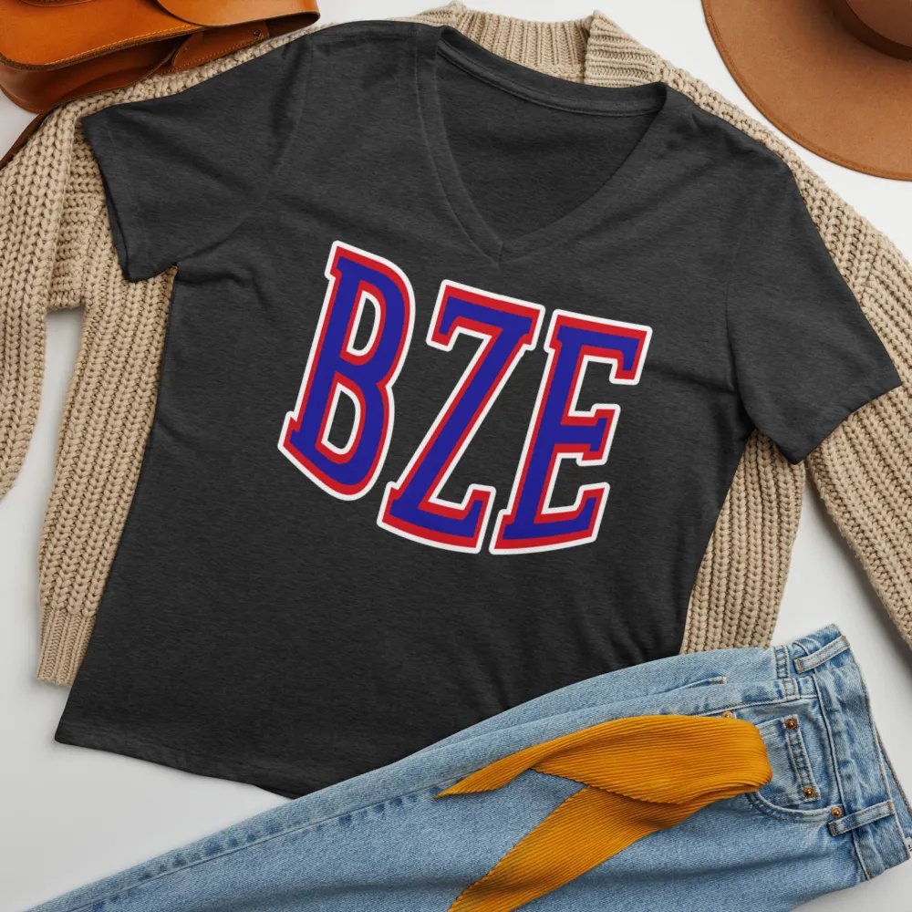 Team Belize V-Neck T-Shirt product image (11)