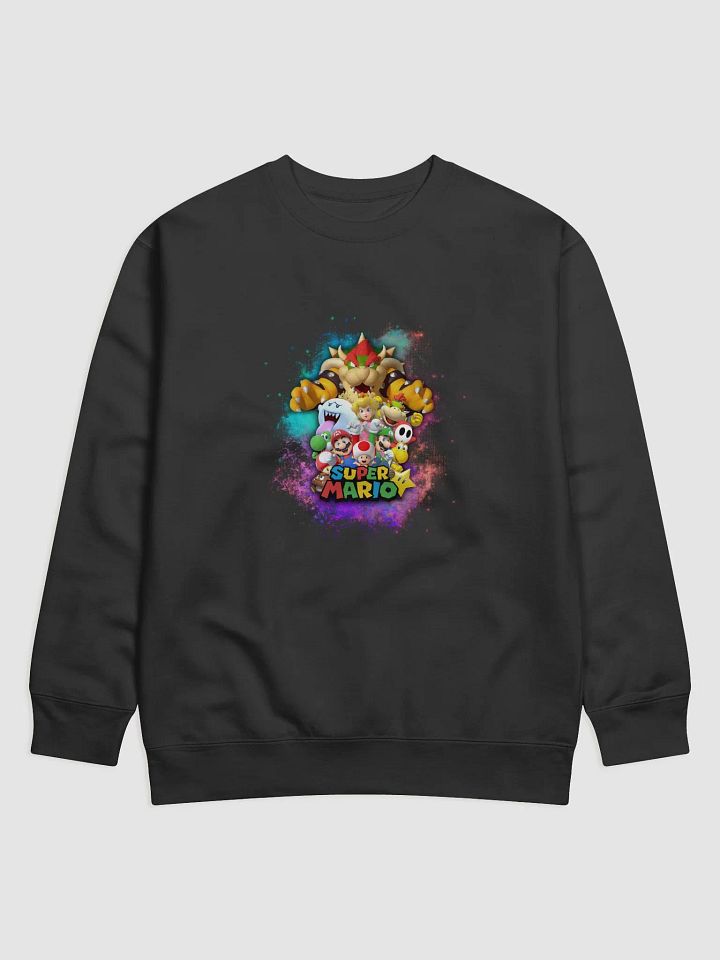 Mario Collage Galaxy - Cotton Heritage Premium Sweatshirt product image (4)