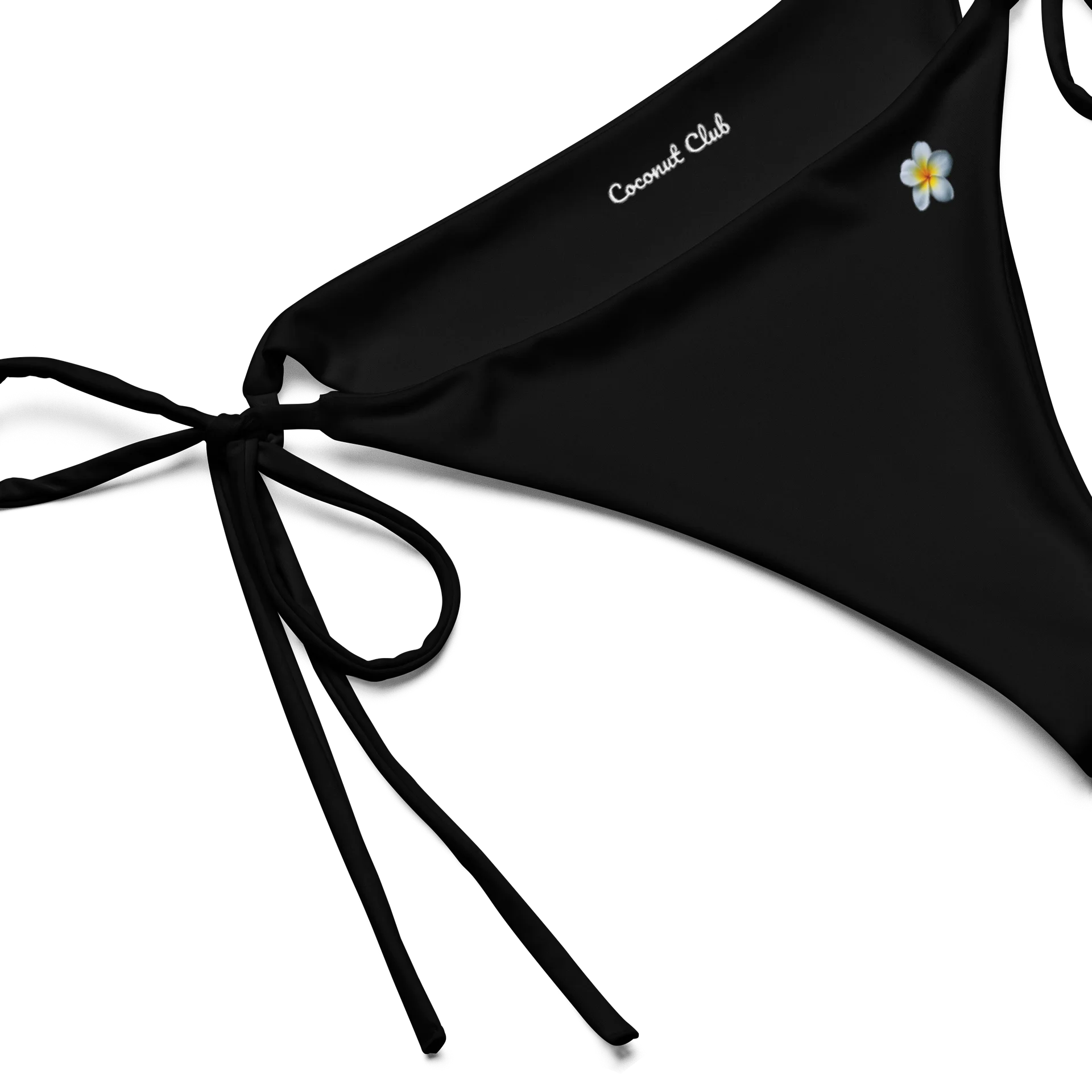 Bikini Bottom - Temple Flower (black) product image (2)