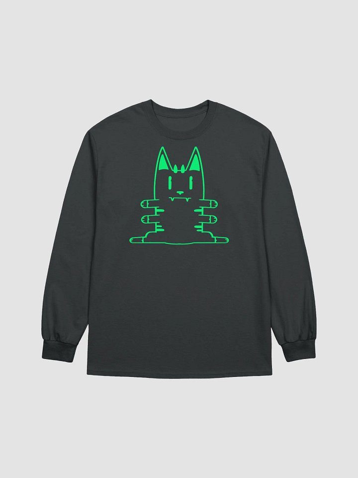 Alien Cat Long Sleeve Tee product image (1)