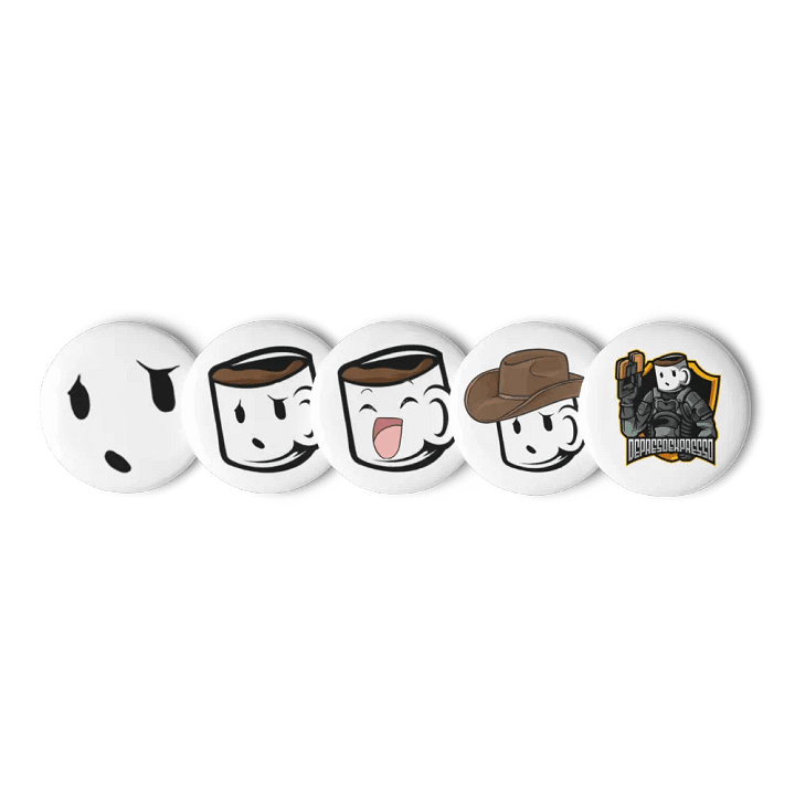 Depreso 6 Pins Button Set product image (1)