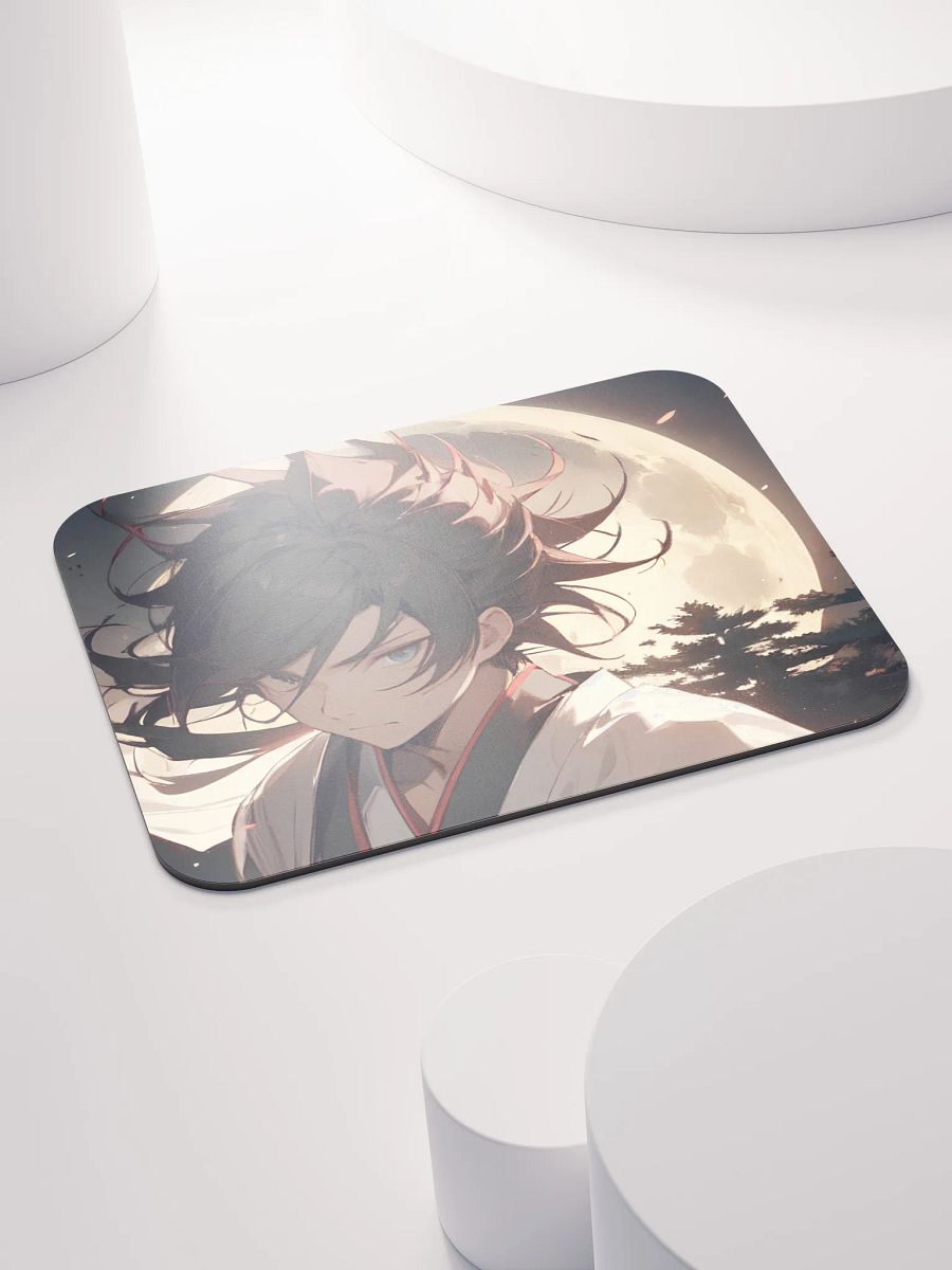 Anime Moonlit Samurai Mouse Pad product image (4)