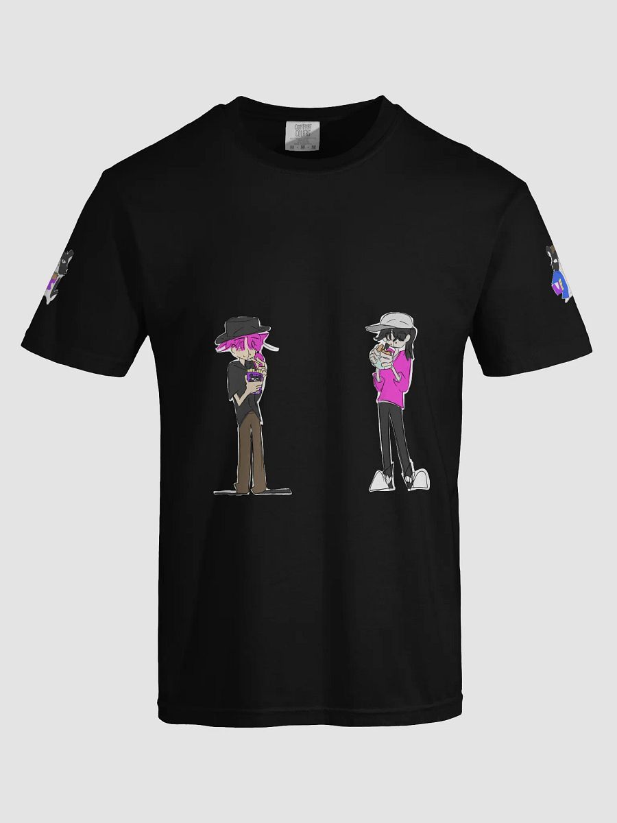 Moon Savers + Ray and Hampan everyone standing and eating May t-shirt product image (5)