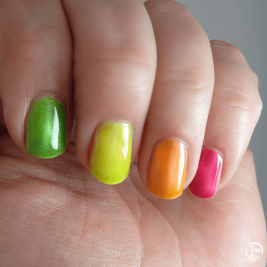 PRIDE IS ELECTRIC - Neon Jelly Magnetic Shimmer Rainbow Set product image (5)